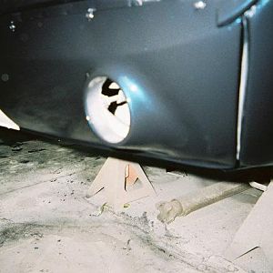 Molded rear valance