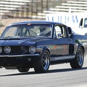 #552 exiting turn 4 at Willow Springs