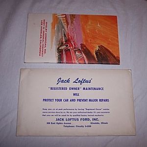 1967 Owners Manual