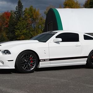 $20,000 down on a 2013 ShelbyGT500,
With the new 5.8L TVS Supercharged V8 producing 640hp.
SVT Package, Recaro Seats and debating on Electronics pac
