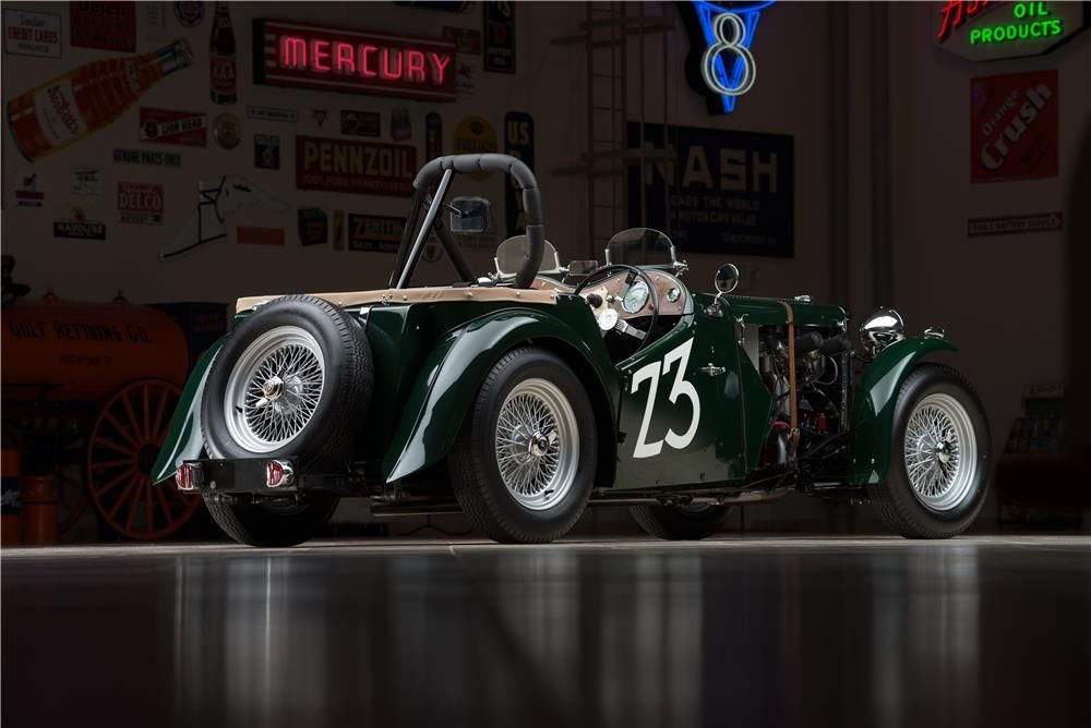 1949 MG TC Roadster Race Car Rear