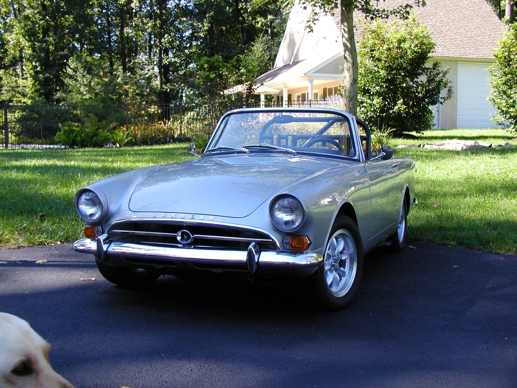 1966 Sunbeam Tiger MK1A Silver Tiger