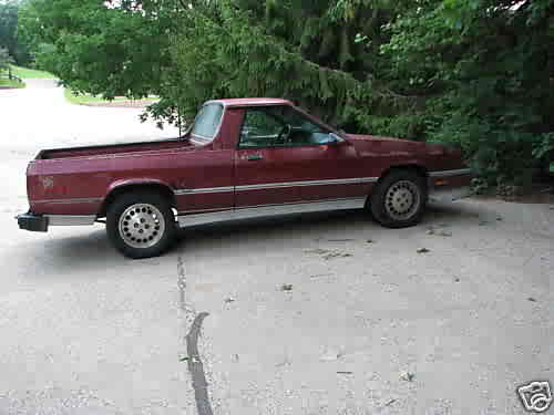 1984 Dodge California Shelby Rampage