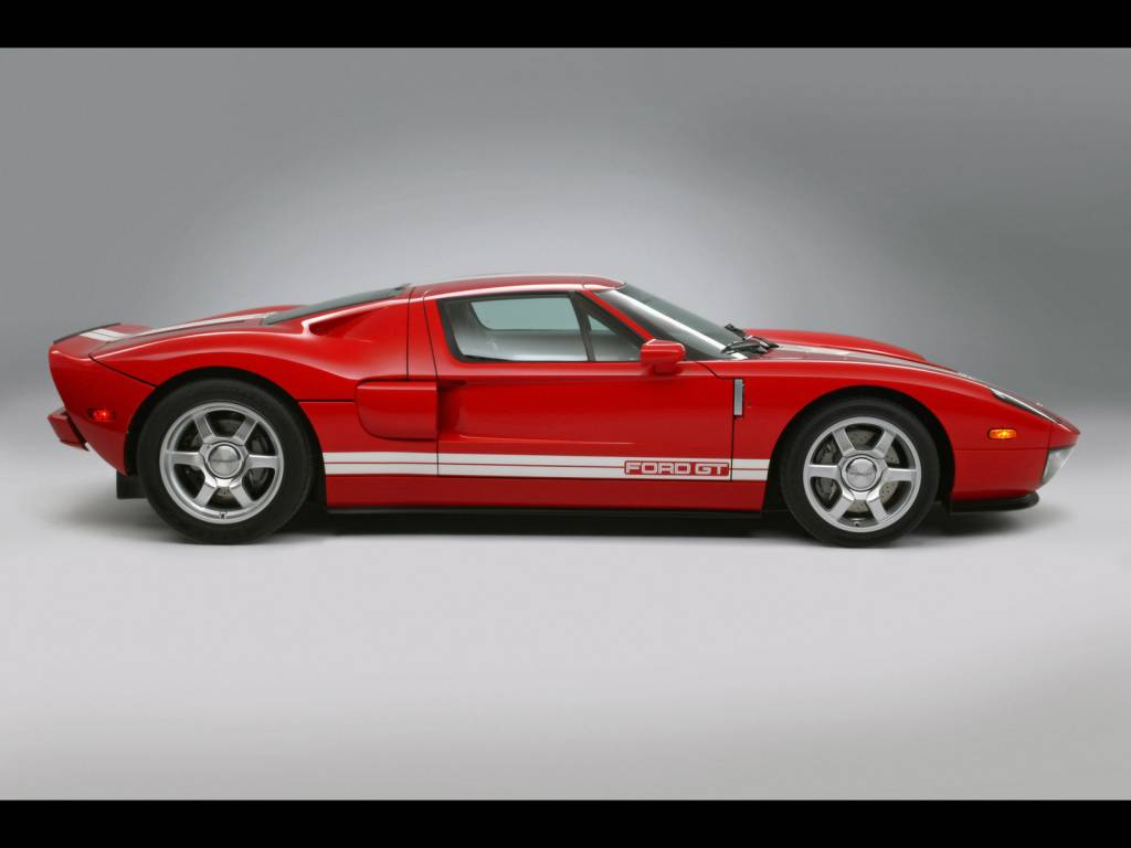 2005 Ford GT Red Studio Side