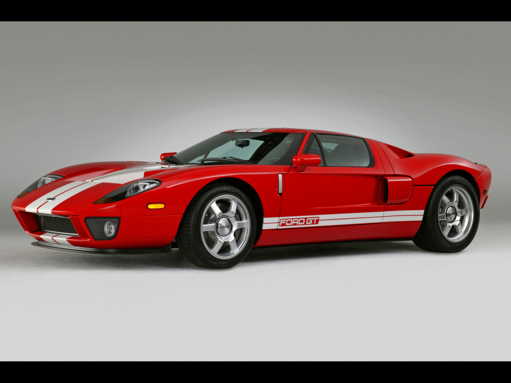 2005 Ford GT Red Studio
