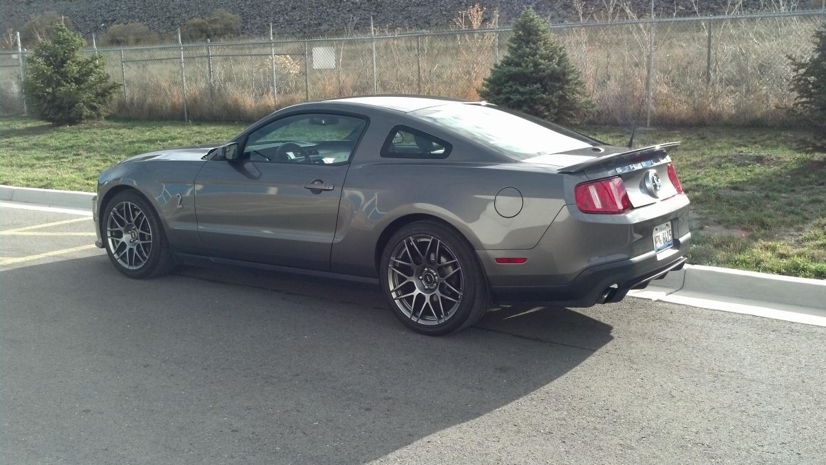 2011 Gt 500 Sterling Gray Stripe Delete