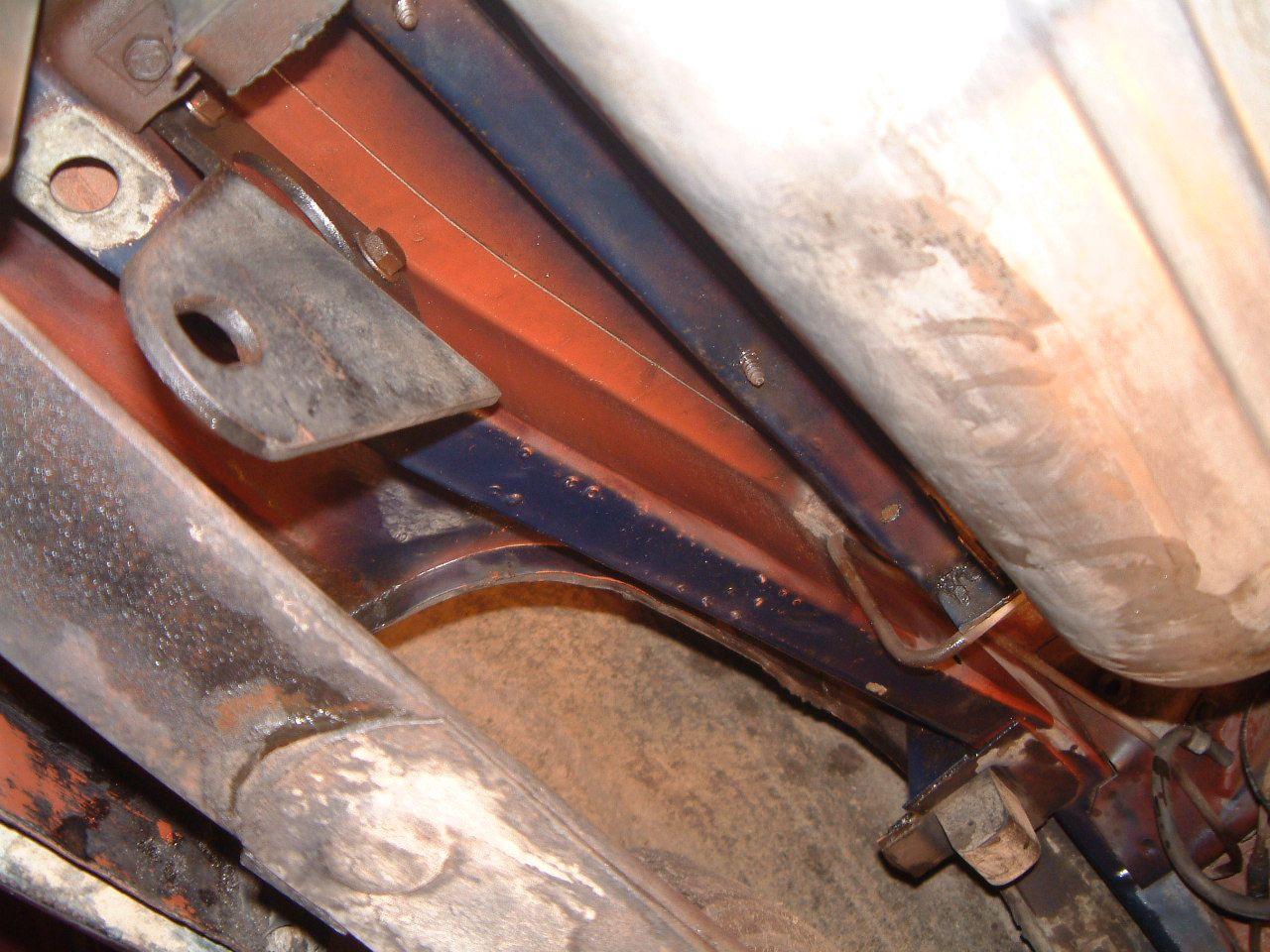 '67 rear driver side framerail