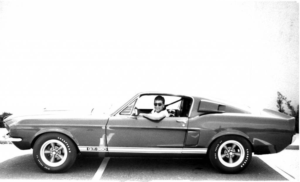 Bill Kuers and His GT 350 in 1968
