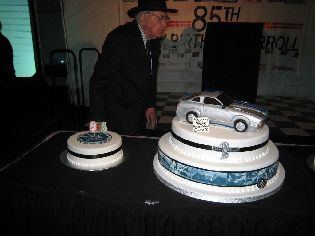 Carroll Shelby's 85th Birthday Cake