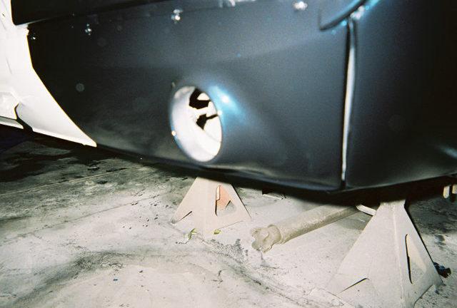 Molded rear valance
