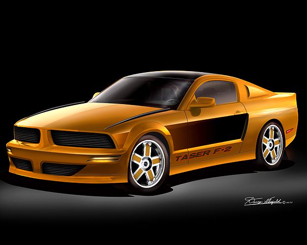 More Mustang Artwork Form Danny Whtifield