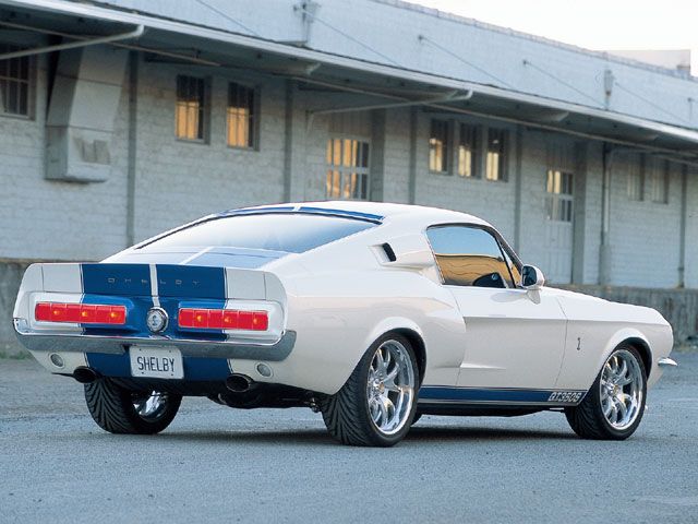 mufp 0712 19 z+1968 shelby GT350 fastback+rear