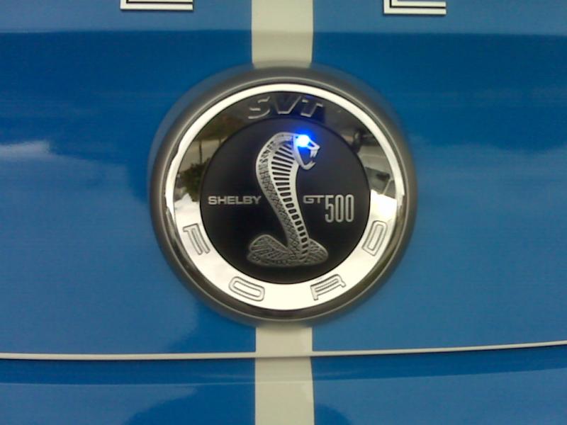 MY ride with a simple mode Blue Snake eye light.