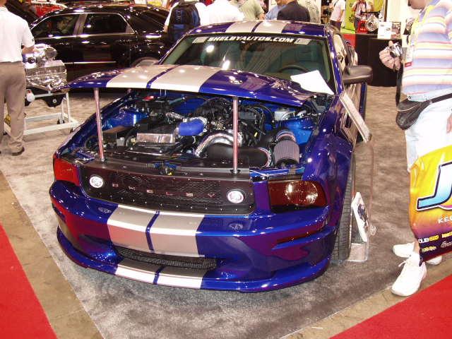 SEMA Mustangs with Shelby's name on them