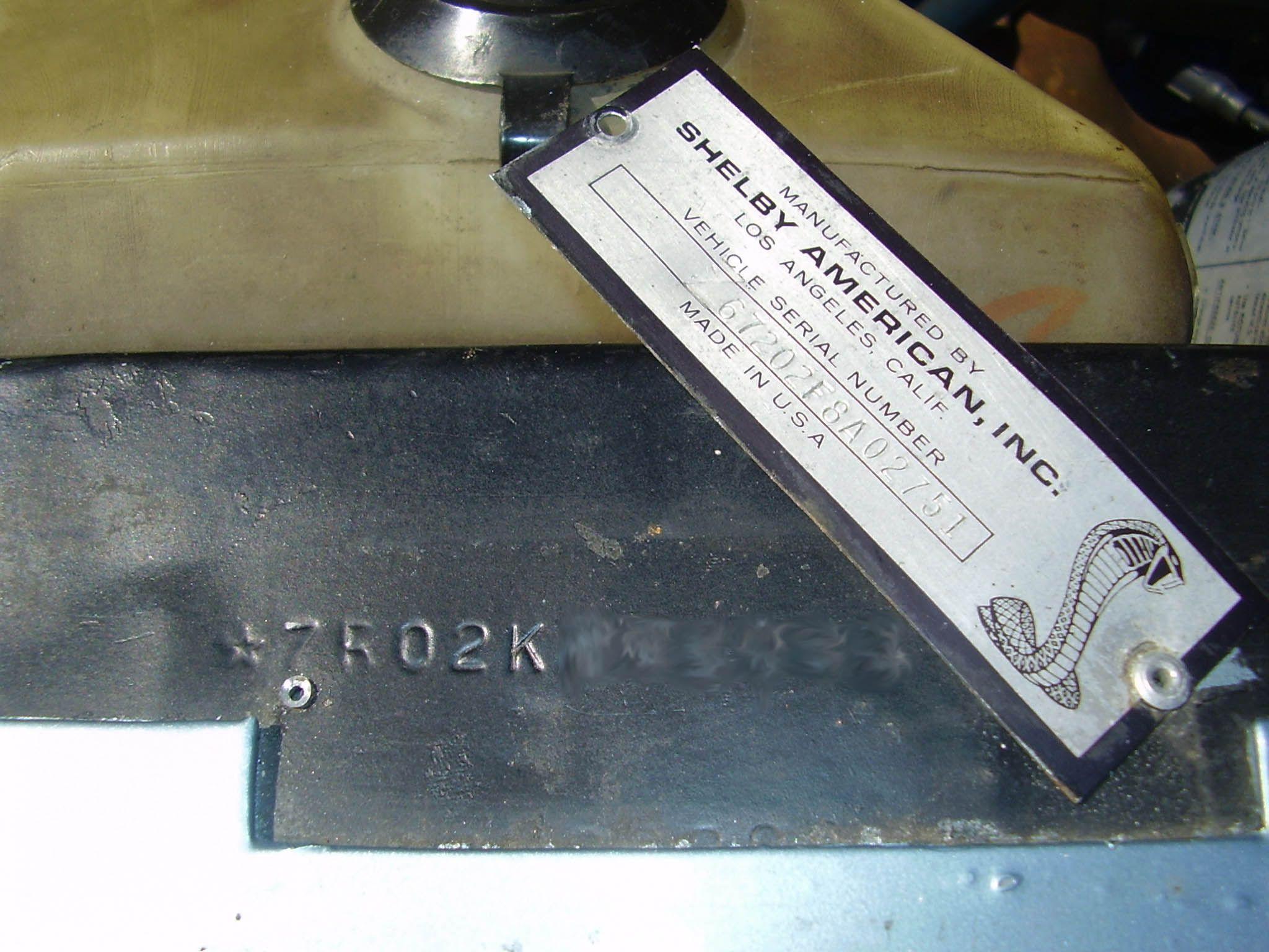 Serial numbers