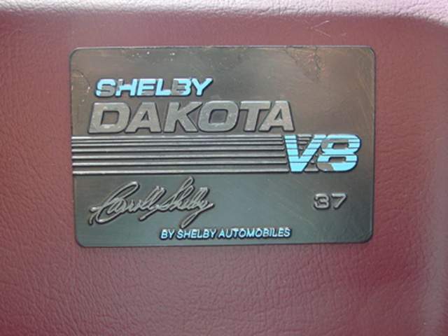 Shelby #37 dash shield