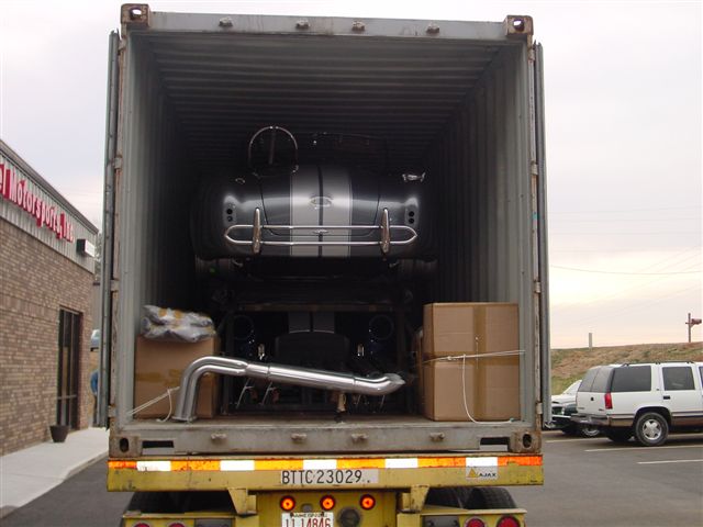 SPF arrival in container