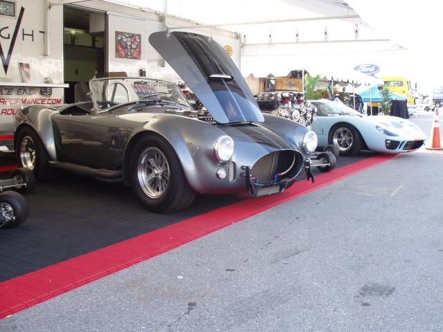 Superformance/Roush display at Barrett-Jackson Palm Beach